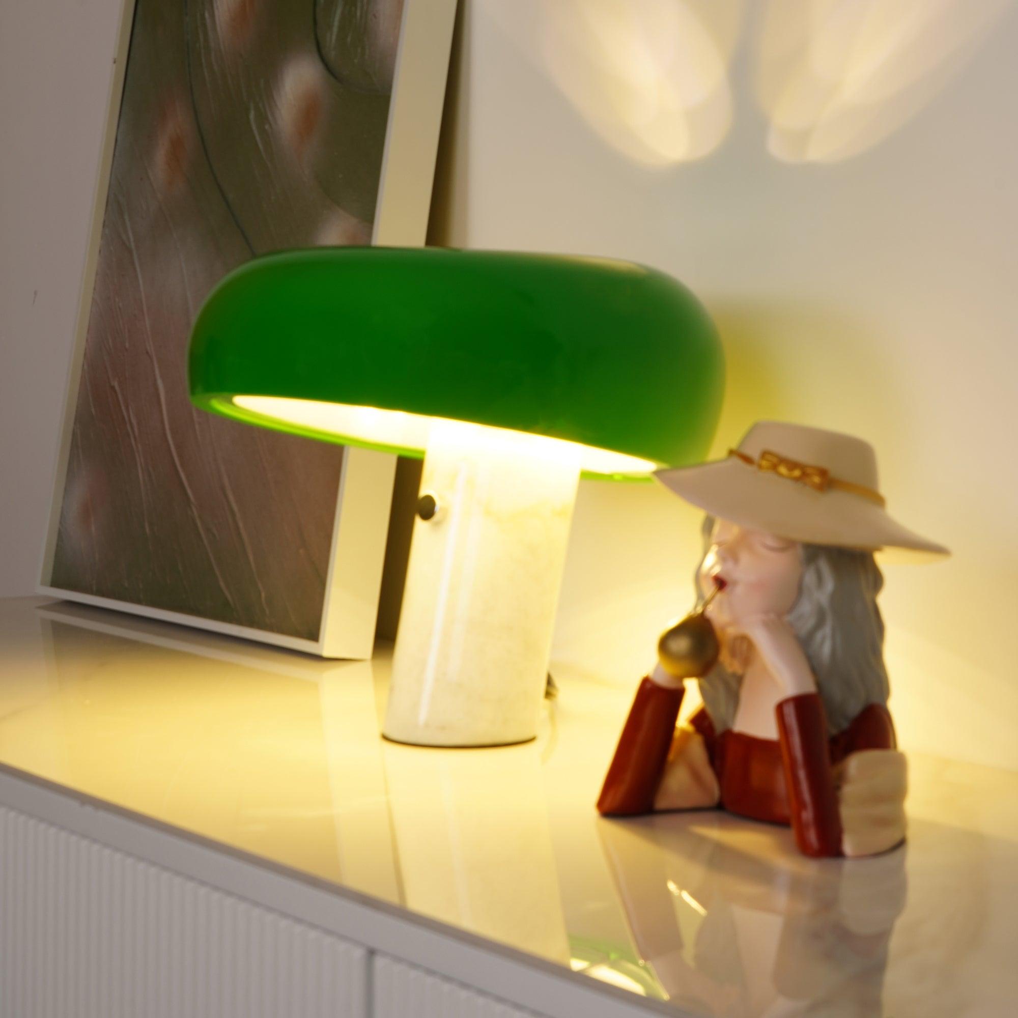 Lumen Marble Accent Table Lamp