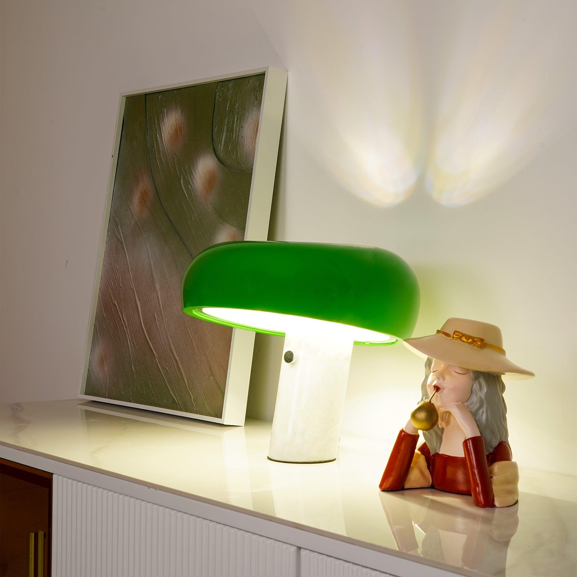 Lumen Marble Accent Table Lamp