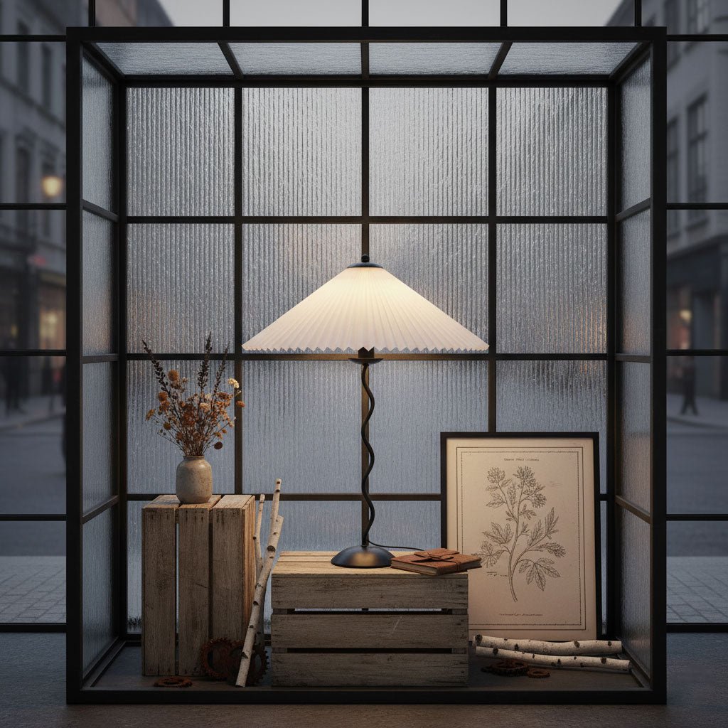 Lumen Squiggle Sculptural Table Lamp