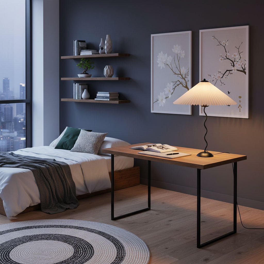 Lumen Squiggle Sculptural Table Lamp
