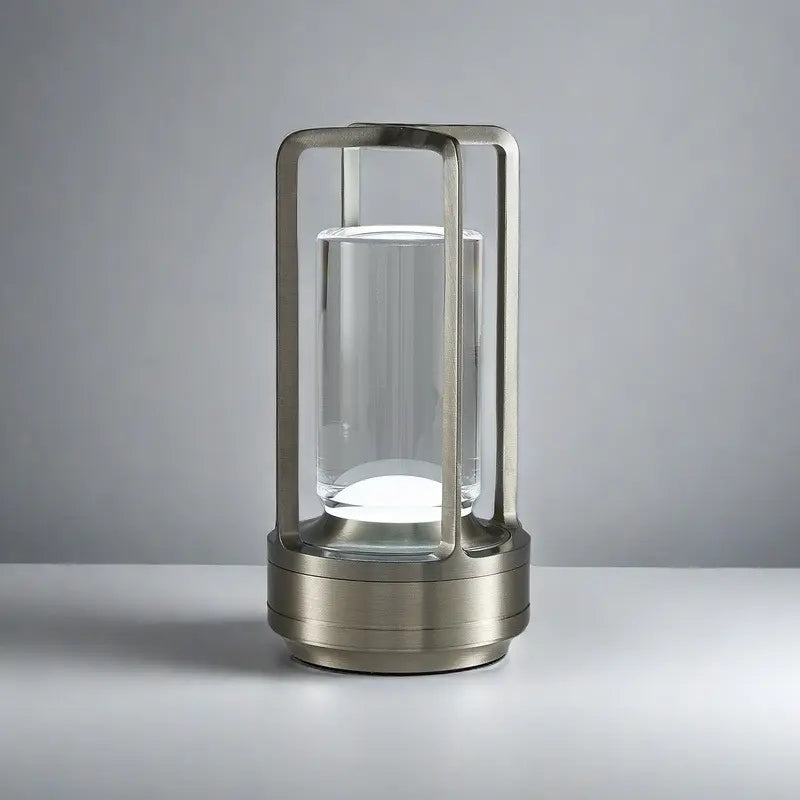 Lumen Portable Glass Cage Lantern