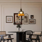 Lumen Stained Glass Pendant Light