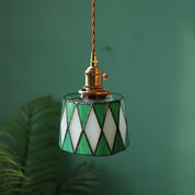 Lumen Stained Glass Pendant Light