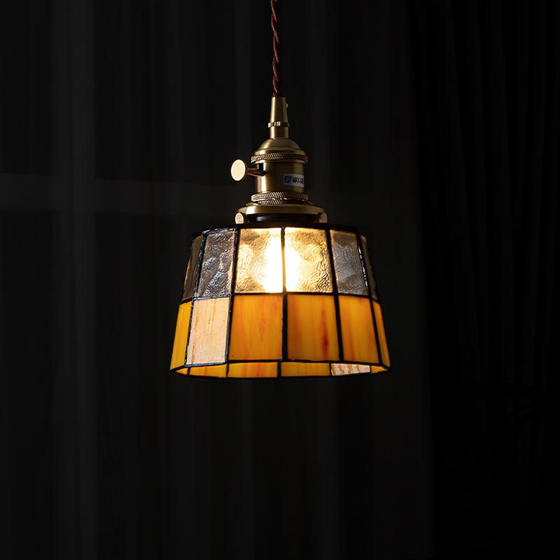 Lumen Stained Glass Pendant Light