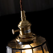 Lumen Stained Glass Pendant Light