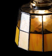 Lumen Stained Glass Pendant Light