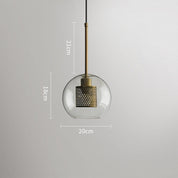 Lumen Nicky Glass Pendant Light