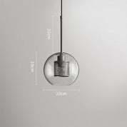 Lumen Nicky Glass Pendant Light