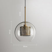 Lumen Nicky Glass Pendant Light