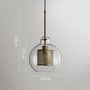 Lumen Nicky Glass Pendant Light