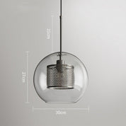 Lumen Nicky Glass Pendant Light