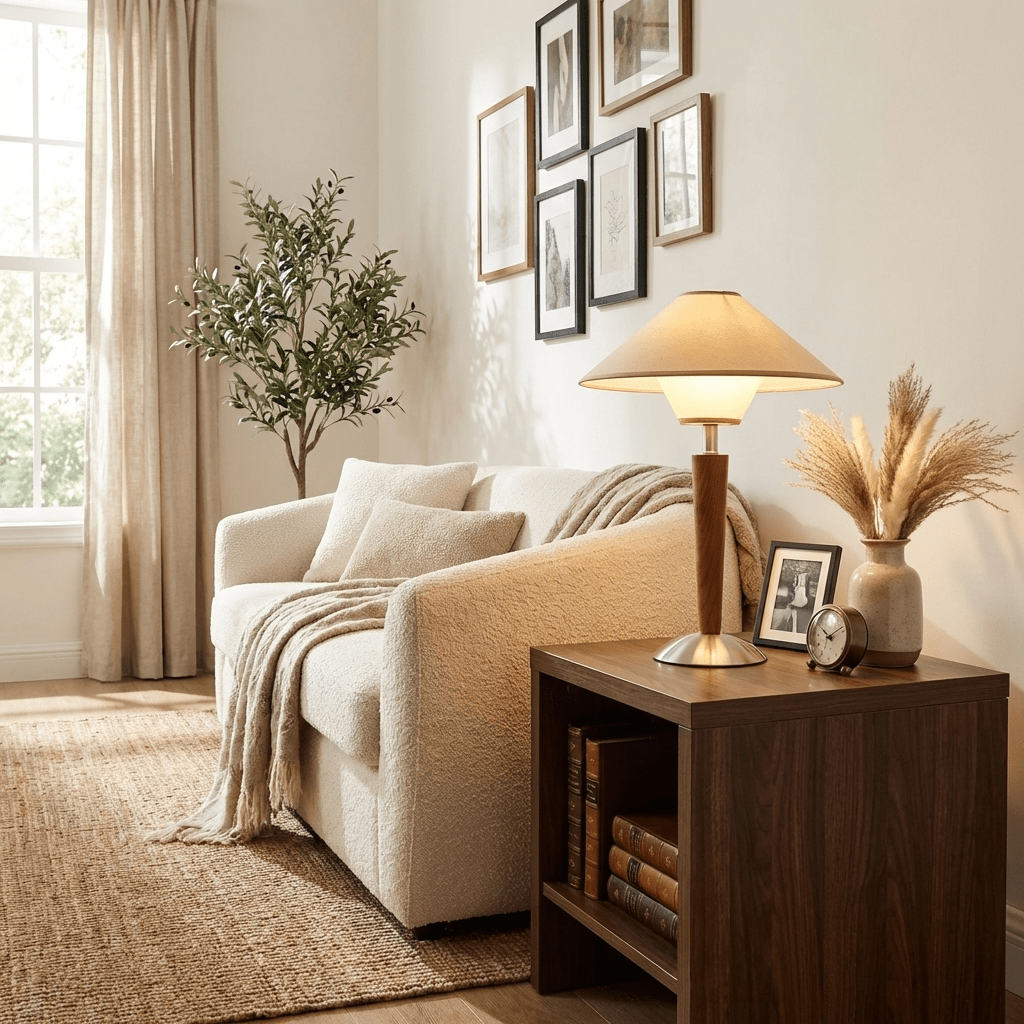 Lumen Talonwood Table Lamp