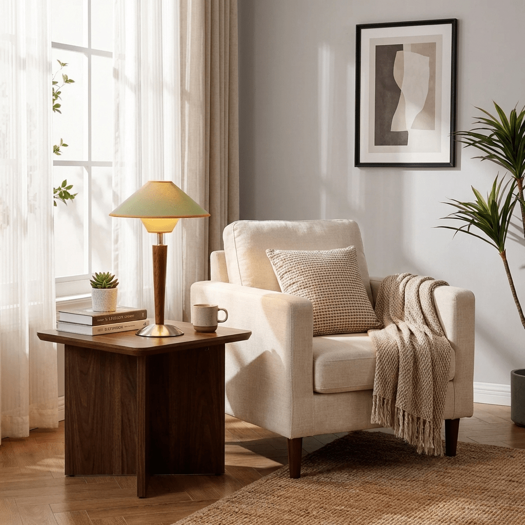 Lumen Talonwood Table Lamp