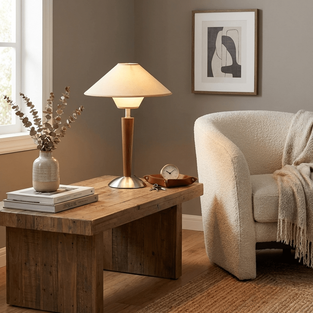 Lumen Talonwood Table Lamp