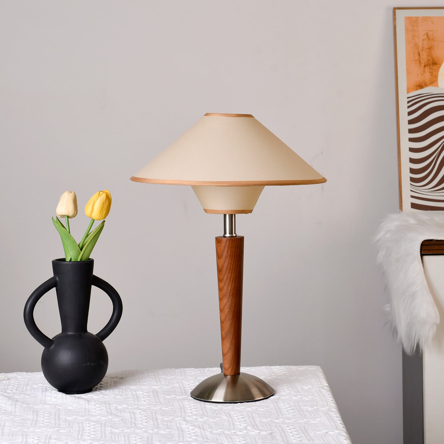 Lumen Talonwood Table Lamp