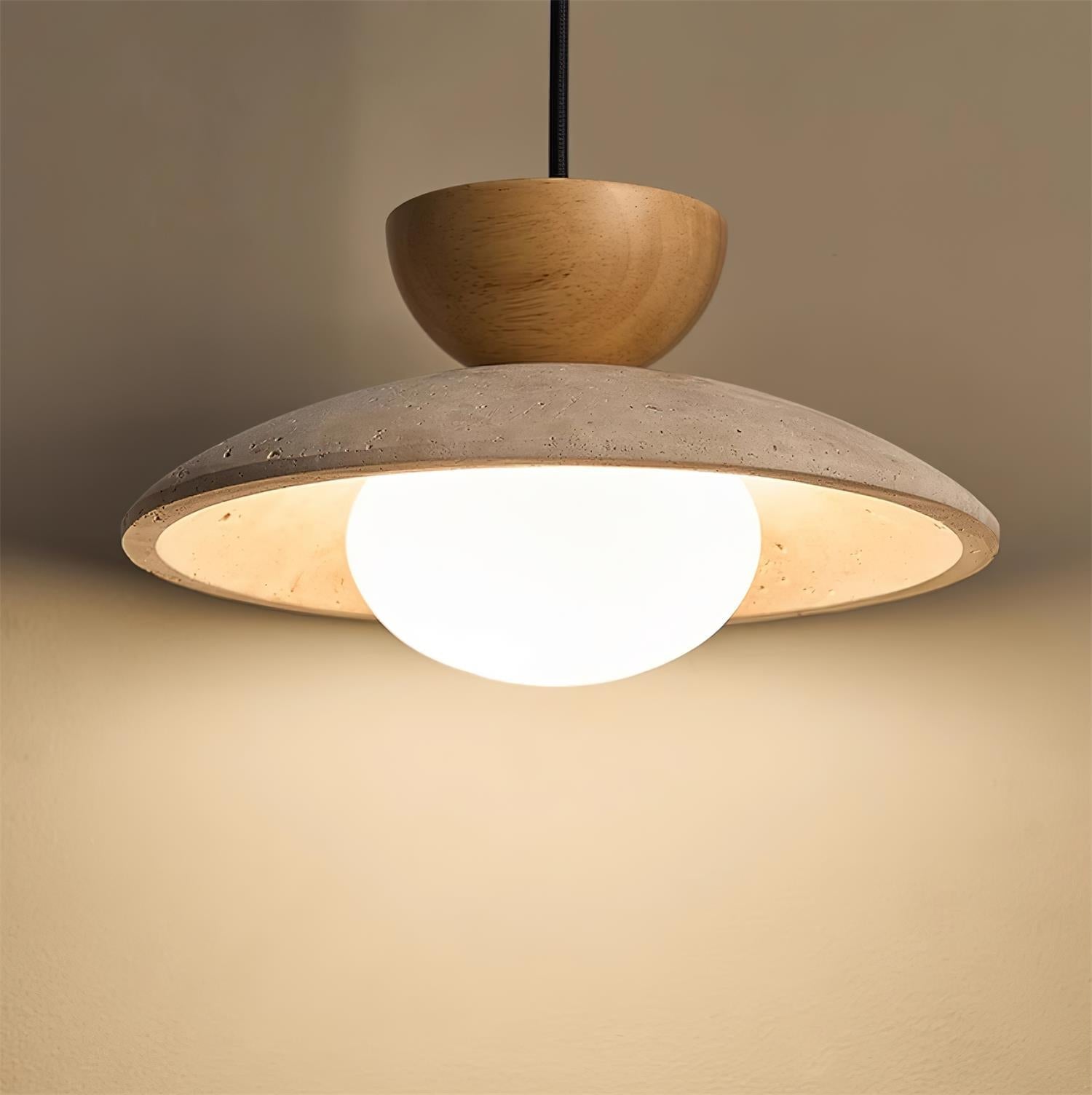 Lumen Tia Travertine Pendant