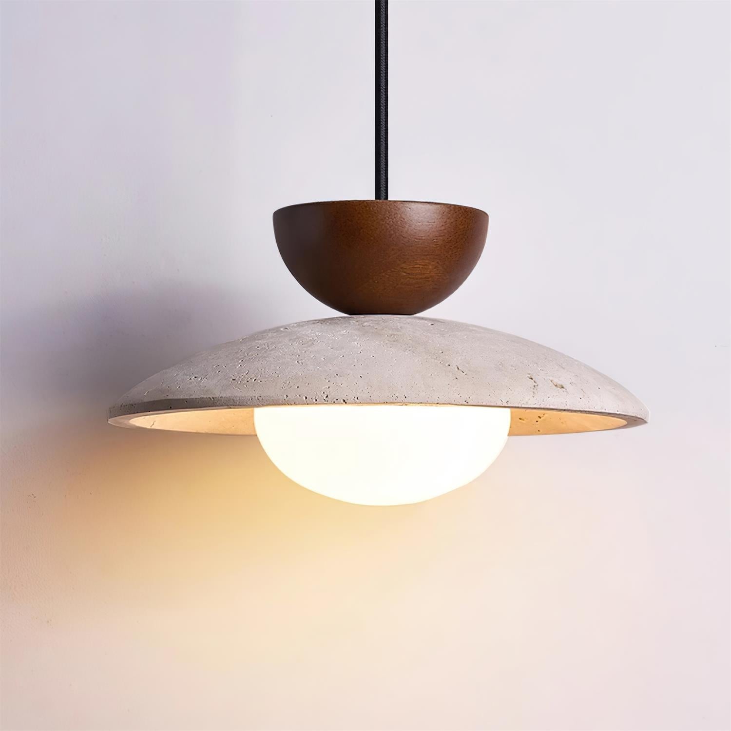 Lumen Tia Travertine Pendant