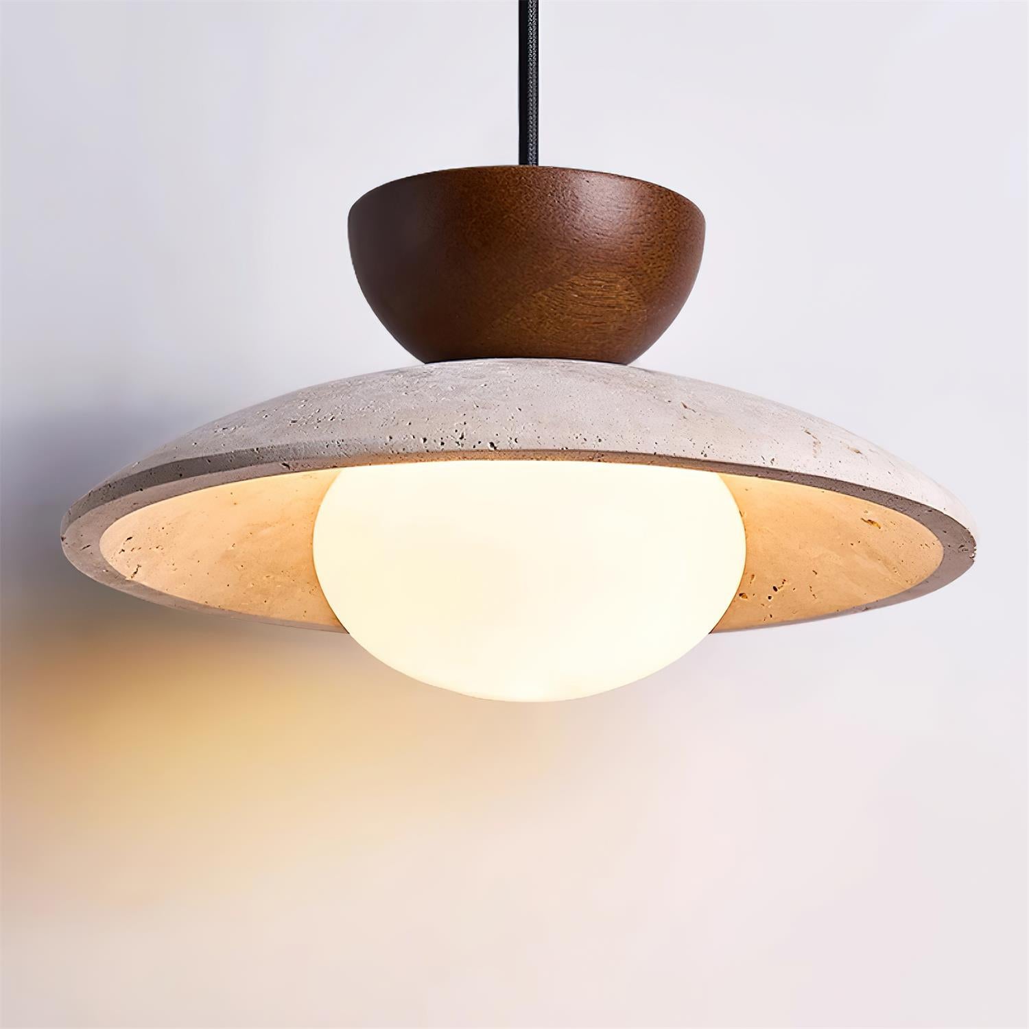 Lumen Tia Travertine Pendant