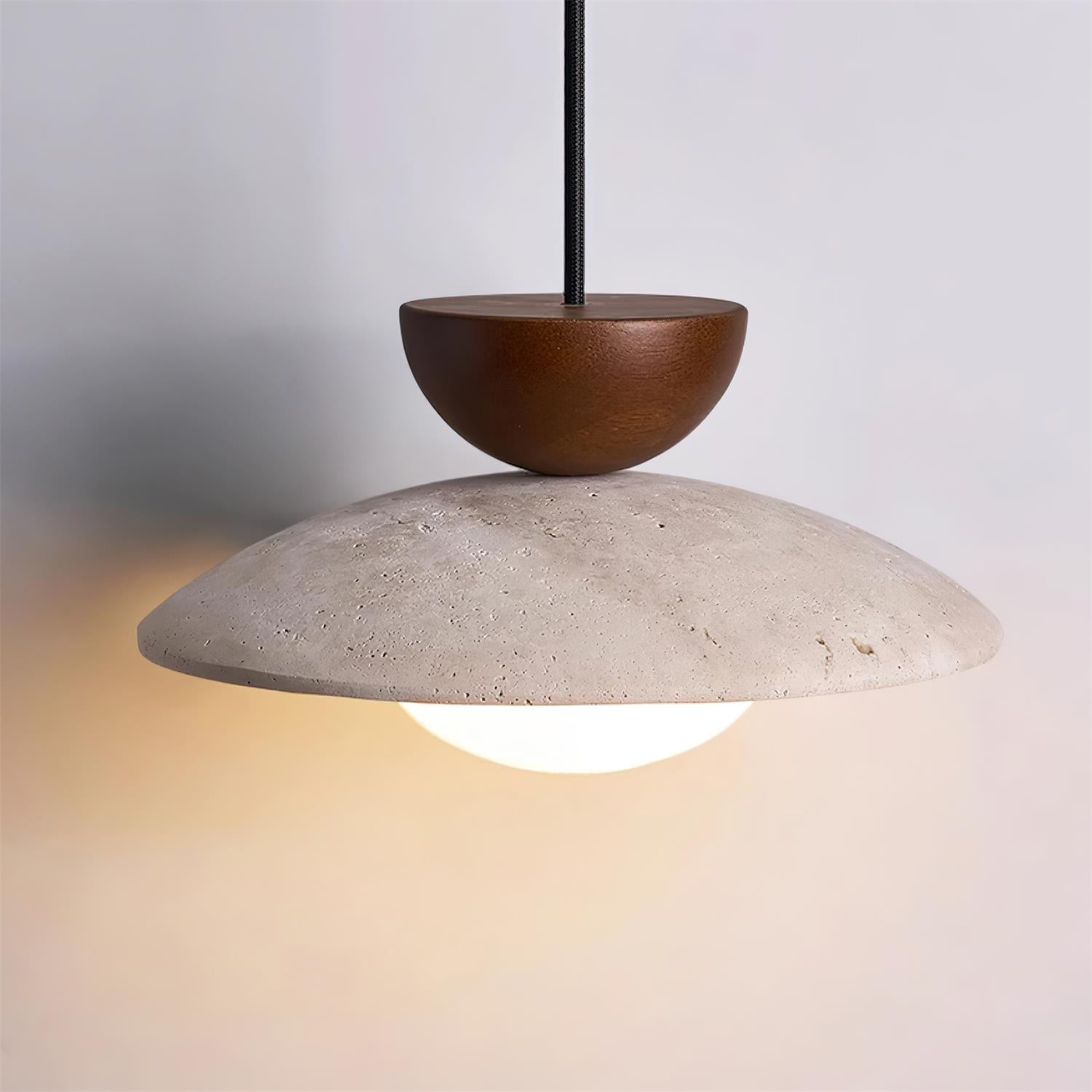 Lumen Tia Travertine Pendant