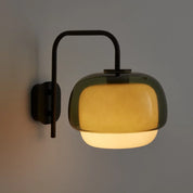 Lumen Tove Glass Shade Wall Sconce