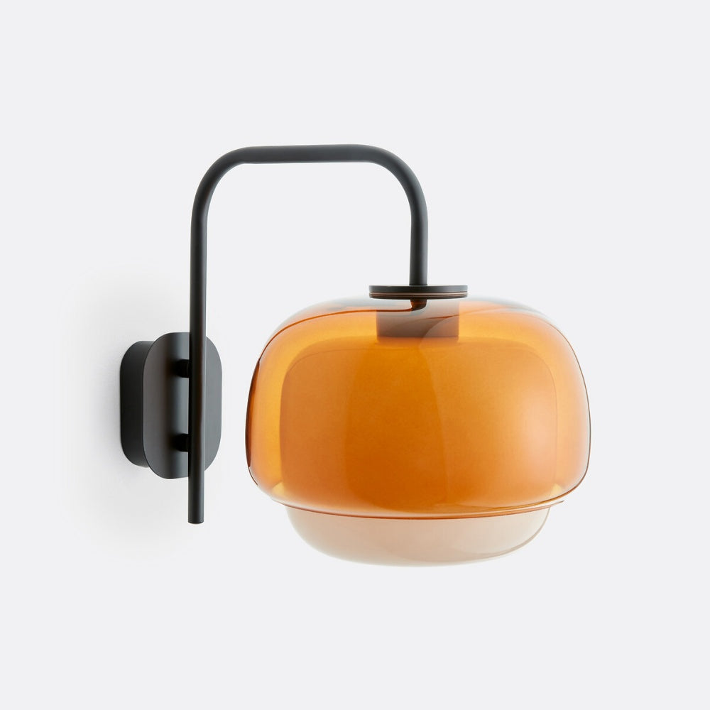 Lumen Tove Glass Shade Wall Sconce