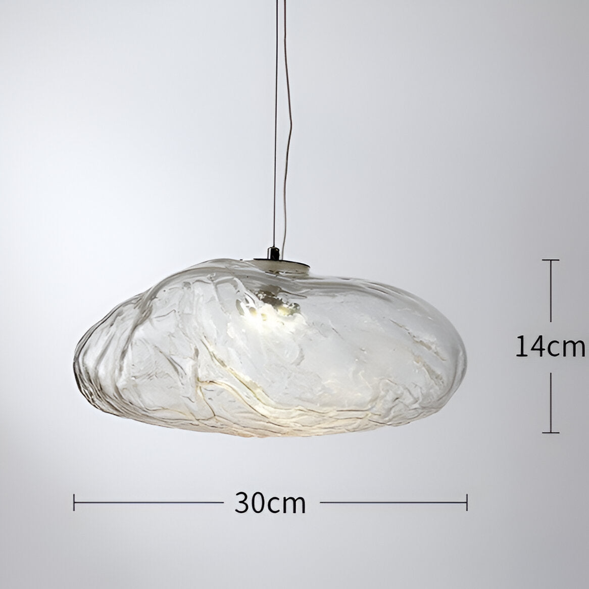 Lumen Fiberglass Cloud Pendant
