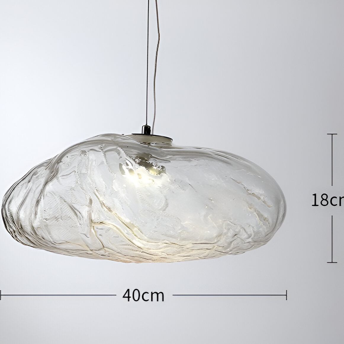Lumen Fiberglass Cloud Pendant