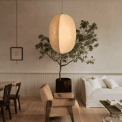 Lumen Kumo Linen Pendant Light