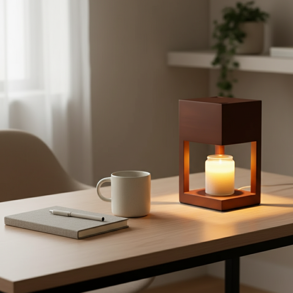 Lumen Scandinavian Candle Warmer Lamp