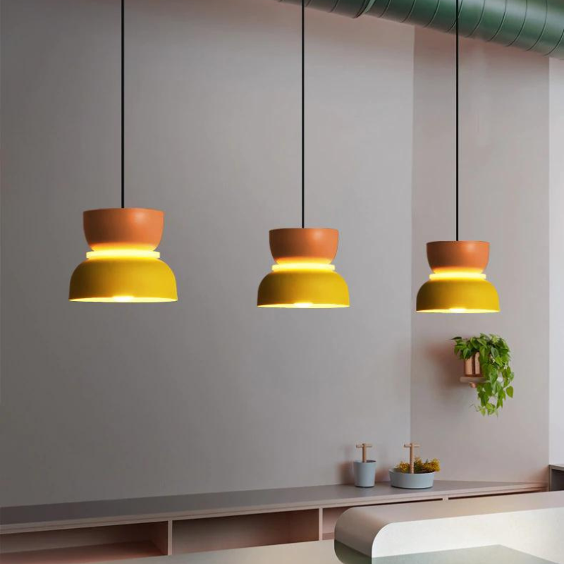 Lumen Macaron Colorful Pendant Light