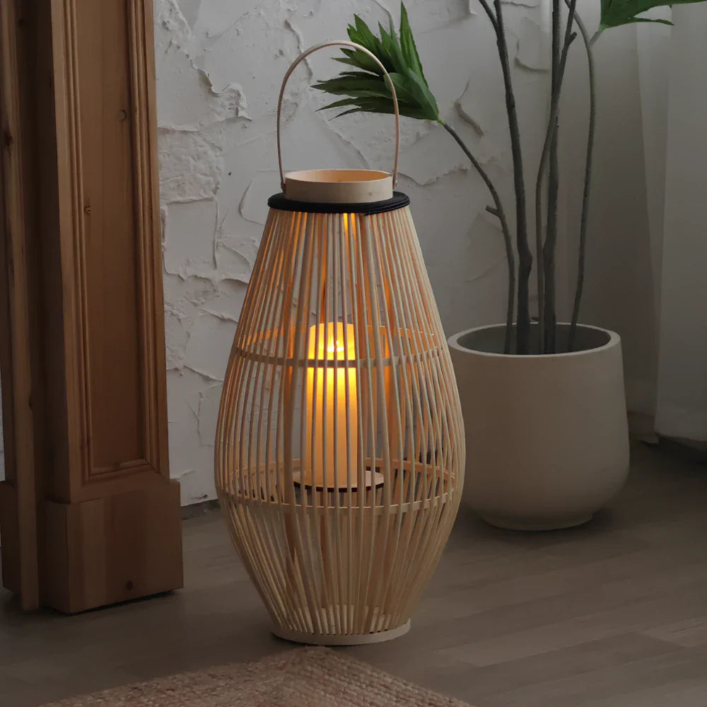 Lumen Woven Bamboo Lantern