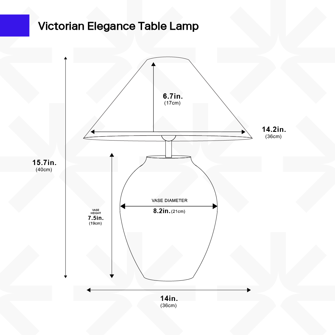 Lumen Victorian Elegance Table Lamp