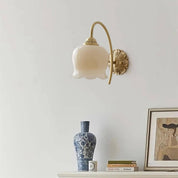 Lumen Cream Resin Wall Sconce