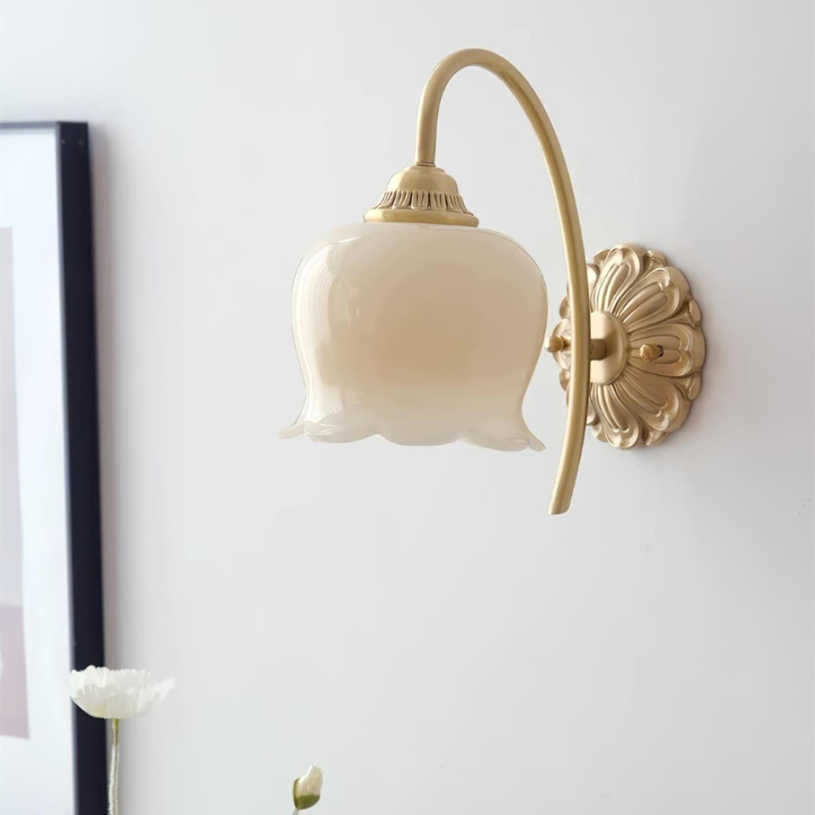 Lumen Cream Resin Wall Sconce