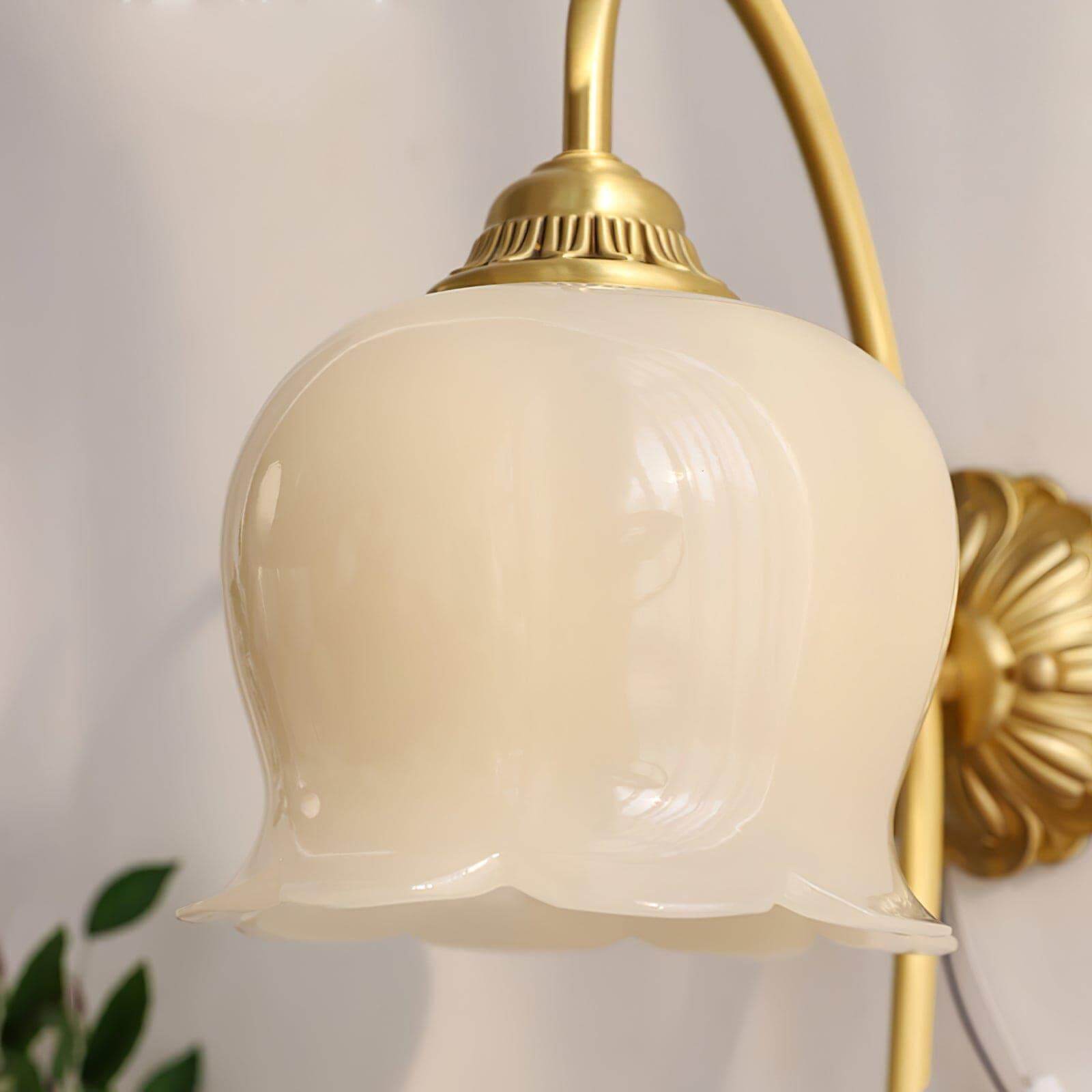 Lumen Cream Resin Wall Sconce