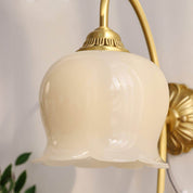 Lumen Cream Resin Wall Sconce