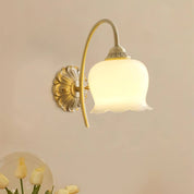 Lumen Cream Resin Wall Sconce