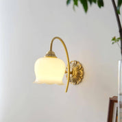 Lumen Cream Resin Wall Sconce