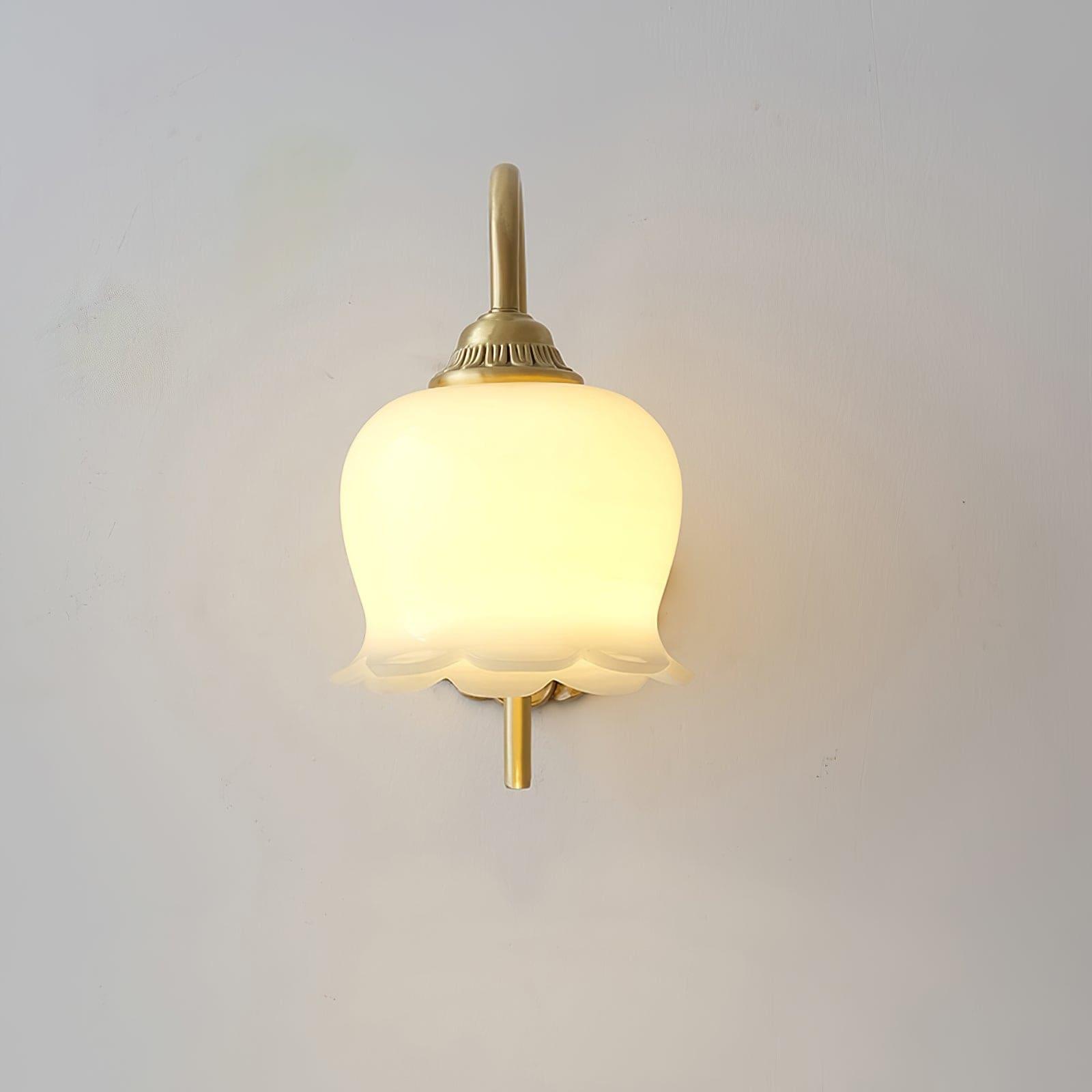 Lumen Cream Resin Wall Sconce