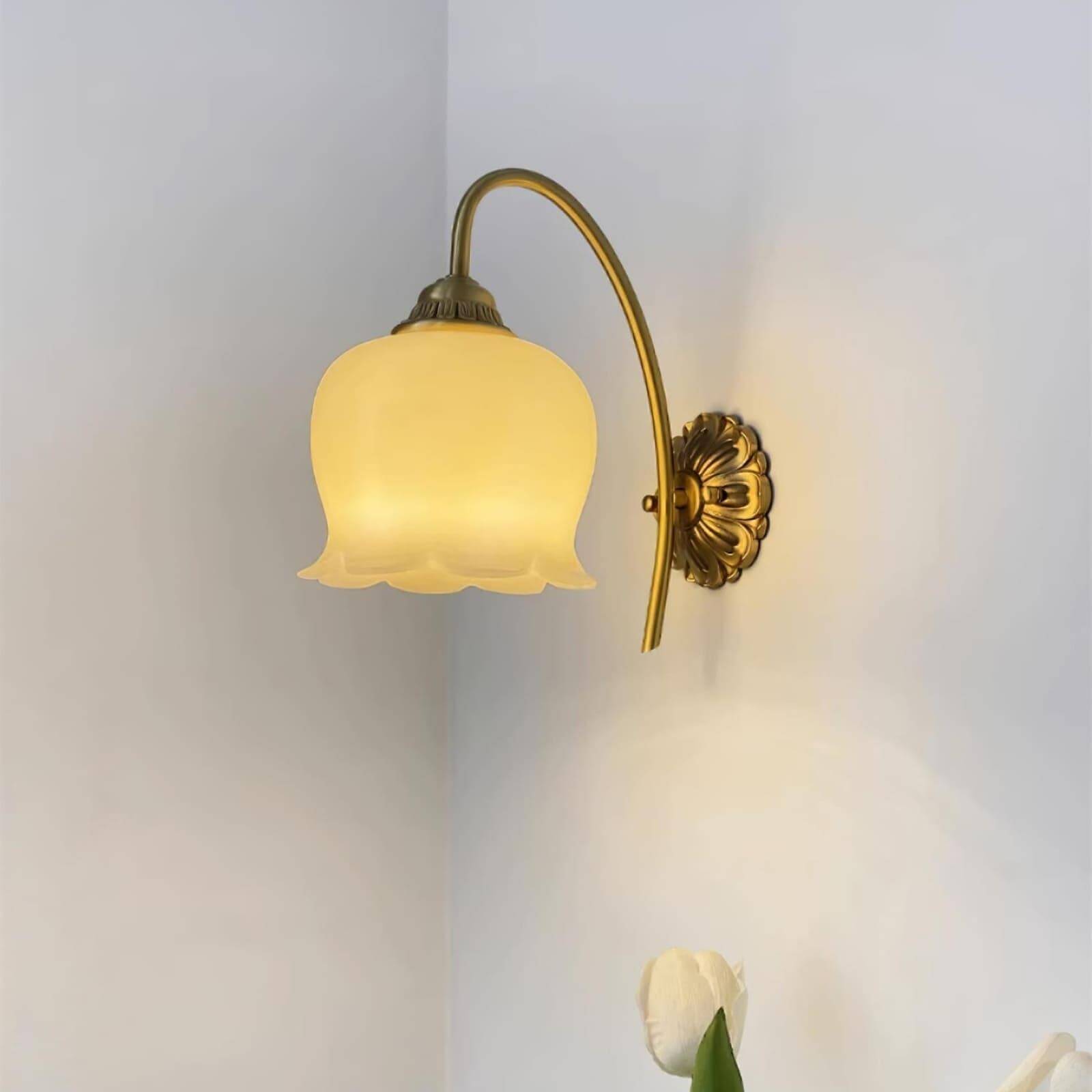 Lumen Cream Resin Wall Sconce
