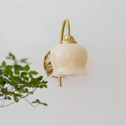 Lumen Cream Resin Wall Sconce