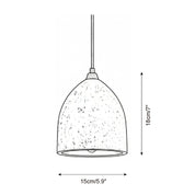 Lumen Volcanic Stone Pendant
