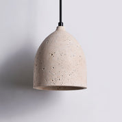 Lumen Volcanic Stone Pendant
