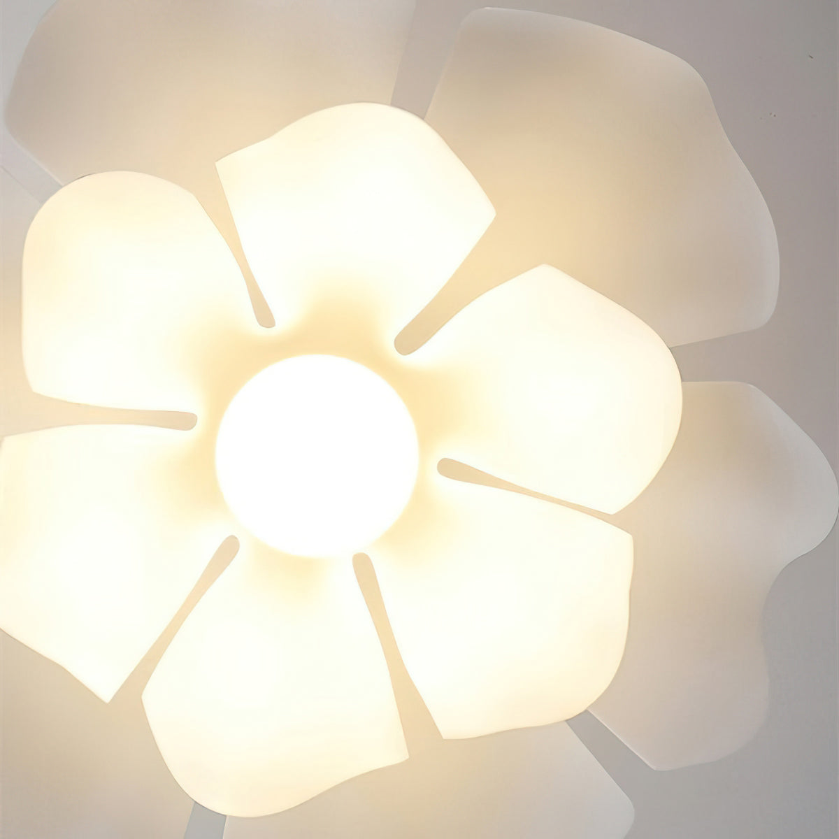 Lumen White Lotus Pendant Light