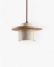 Lumen Coren Travertine Stone Pendant