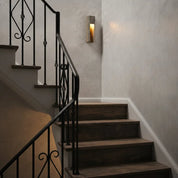 Lumen Zoey Travertine Wall Sconce