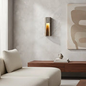 Lumen Zoey Travertine Wall Sconce