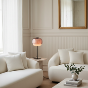 Lumen Sanae Double Dome Glass Table Lamp