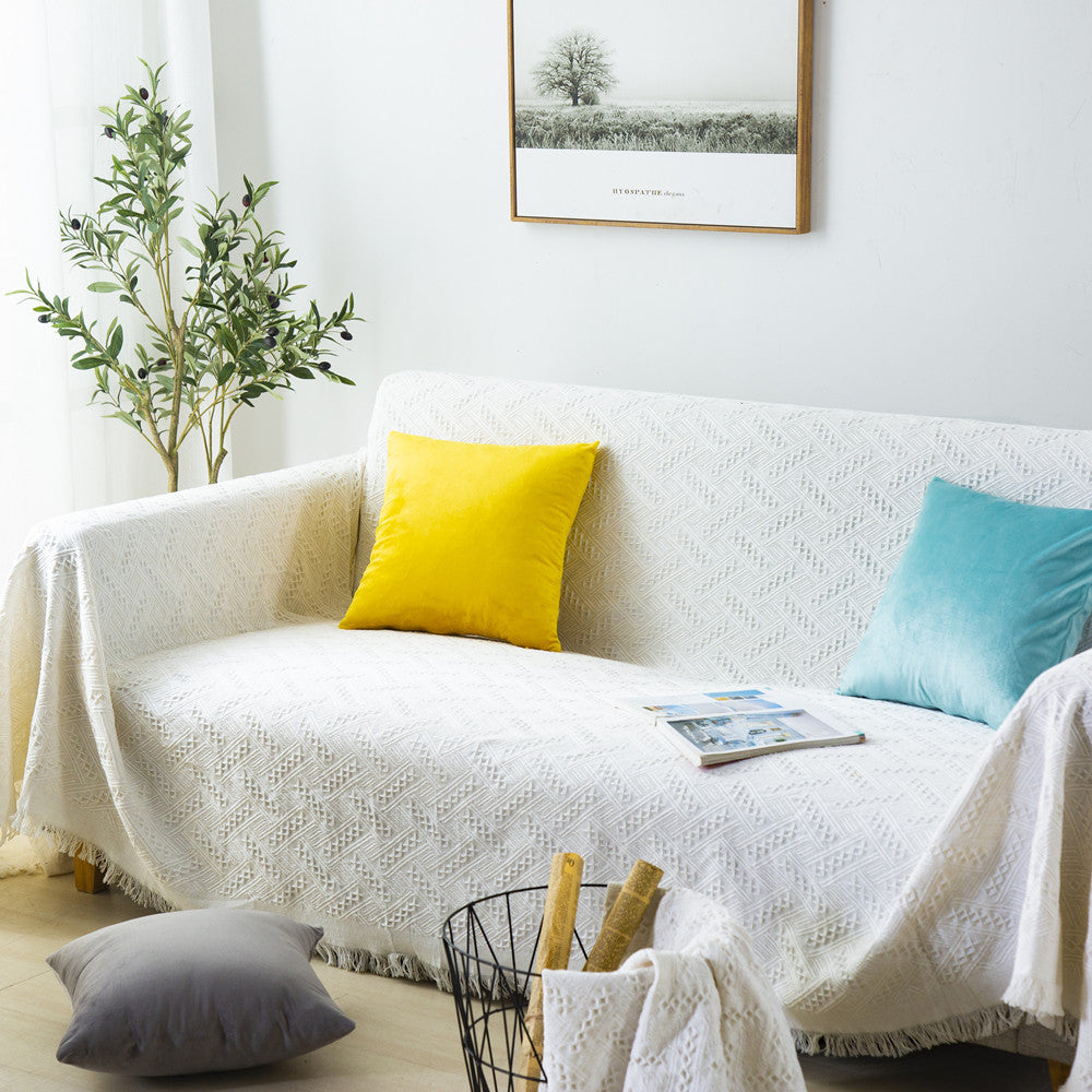 Drapée Geometric Couch Protector Sofa Cover