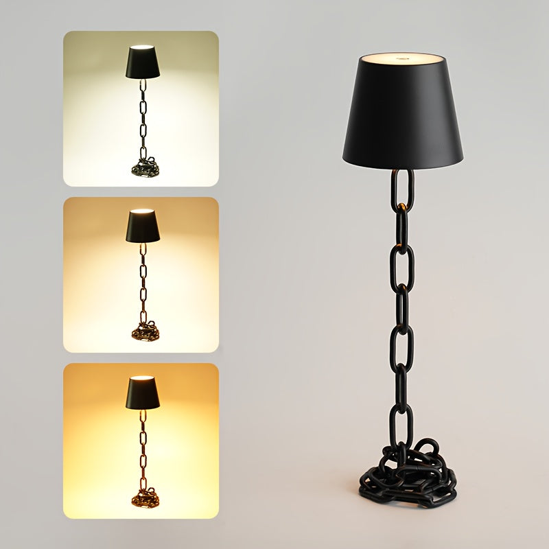 Lumen Chain Link Rechargeable Table Lamp